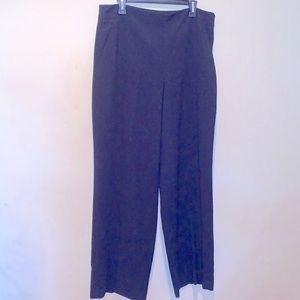 Robert Rodriguez Wide Legs High Waisted Black Trouser Office Siren Tailored